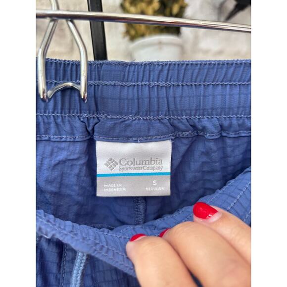 Columbia Women's Blue Straight Leg Relaxed Fit Boundless Trek Cargo Pants Size S - Picture 6 of 8